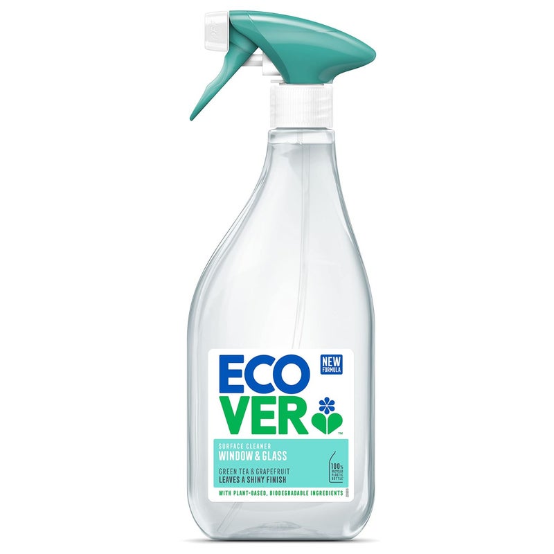 ecover Window and Glass Cleaner with Green Tea and Grapefruit Scent - 500 ml - Image 1